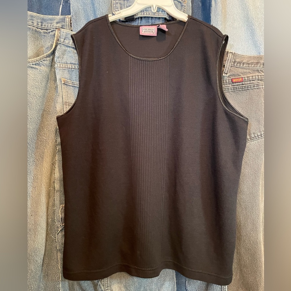 Sweater Tank Blouse